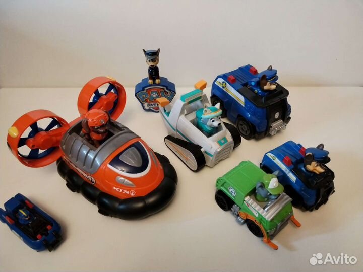Игрушки щенячий патруль