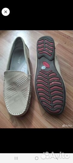 Мокасины женские 34 размер.натуральная кожа