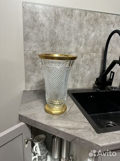 Хрустальная ваза Чехия