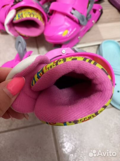 Ролики детские раздвижные 26-29 р-р kreiss