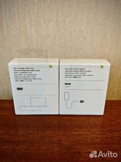 Адаптер для Айпада 20W + кабель USB-C 2 метра