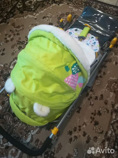 Коляска санки