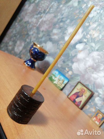 Подсвечник ритуальный под церковную свечу 5мм