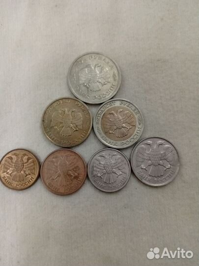 Набор монет, монеты 1992-1993гг