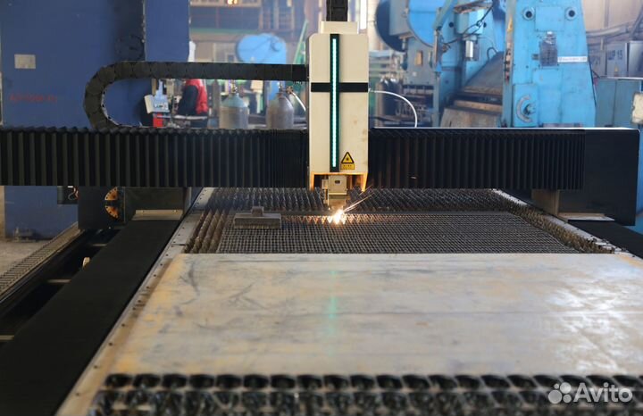 Лазерная резка листов и труб, покраска металла