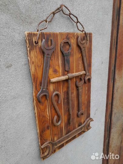 Настенное панно в стиле лофт