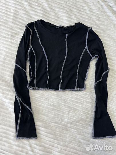 Укороченные топы, блузки, кофты пакетом