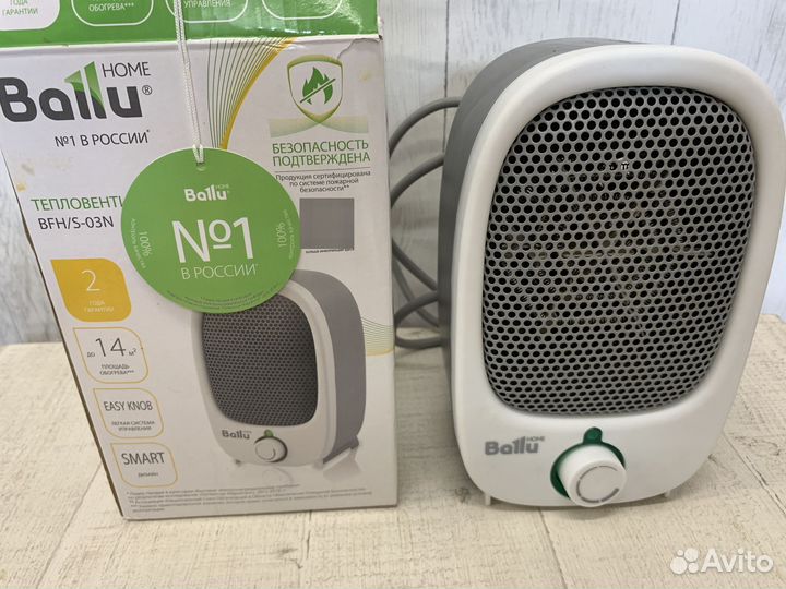 Мини-тепловентилятор Ballu BFH/S-03N