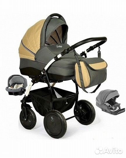 Коляска 3 блока,помогу с доставкой