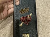 Чехол на iPhone Х dolce&gabbana