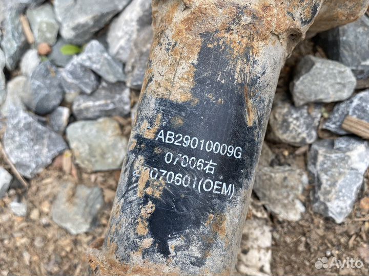 Передние стойки hafei brio