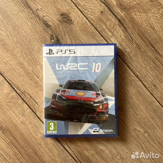 WRC 10 ps5 новый