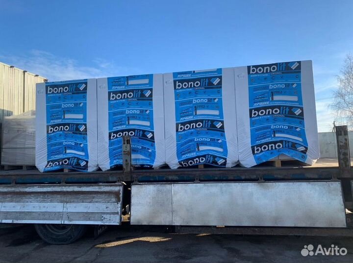 Газобетонные блоки Bonolit