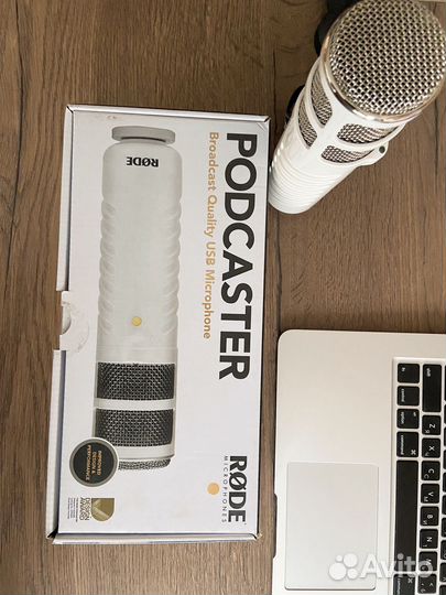 Студийный usb-микрофон rode podcaster