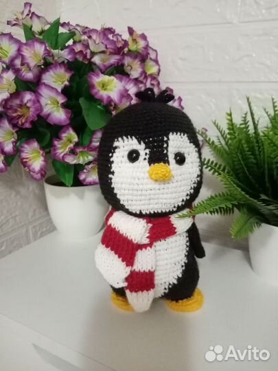 Вязаный пингвин