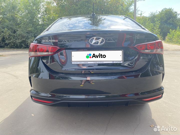 Hyundai Solaris 1.6 AT, 2021, 52 500 км