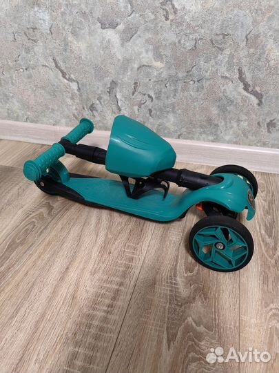 Самокат детский трехколесный Alfa mini складной