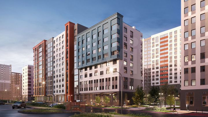 3-к. квартира, 76,7 м², 3/22 эт.