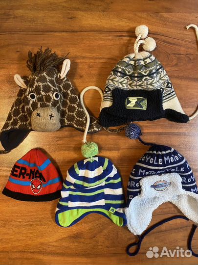 Шапки детские для мальчиков