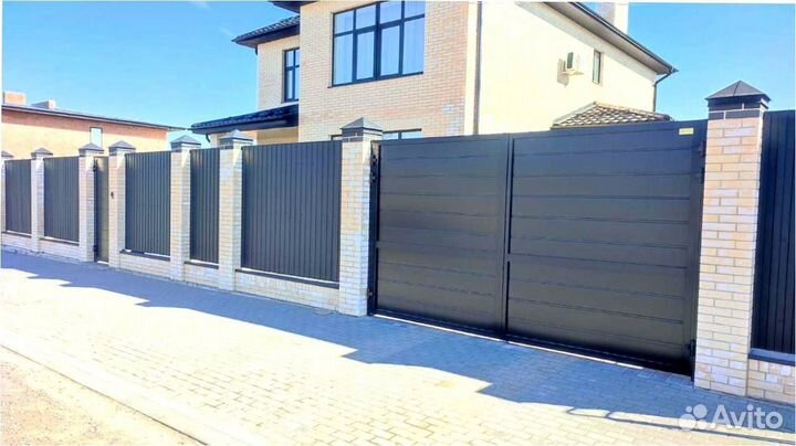 Распашные ворота 