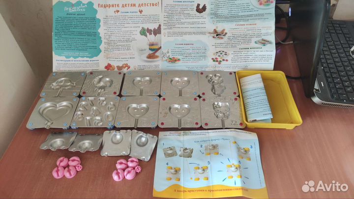 Формы для леденцов шоколада мармелада и Чупа чупс