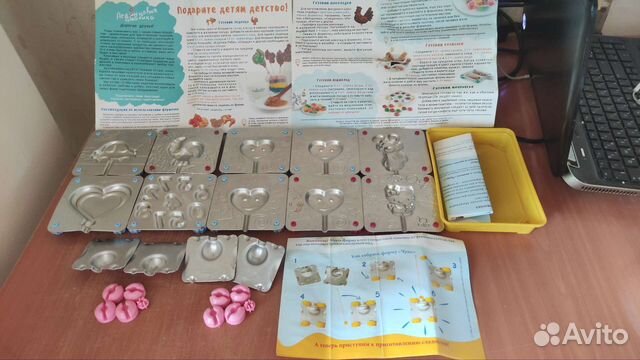 Формы для леденцов шоколада мармелада и Чупа чупс