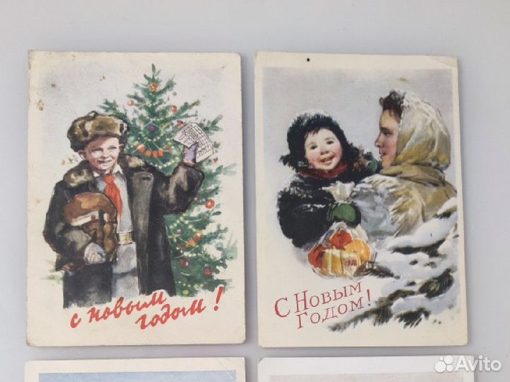 Открытки советские СССР почтовые карточки