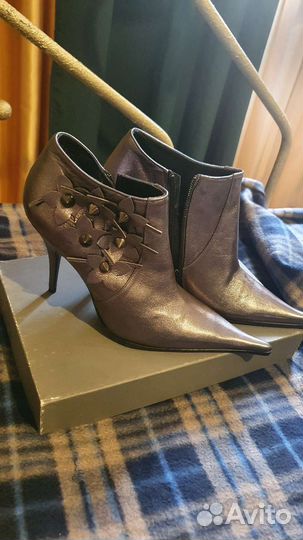 Ботильоны натуральная кожа новые италия