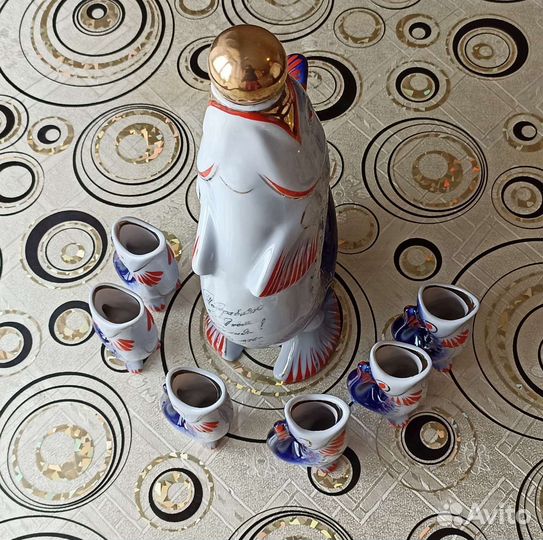 Штофы и графины СССР