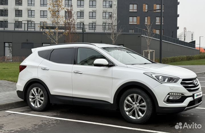 Hyundai Santa Fe 2.4 AT, 2017, 89 158 км