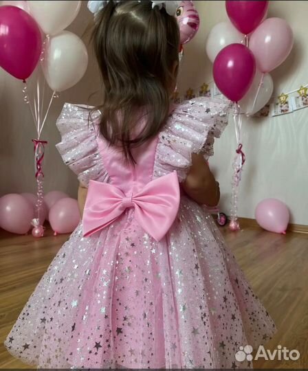 Платье для девочки 80 новое