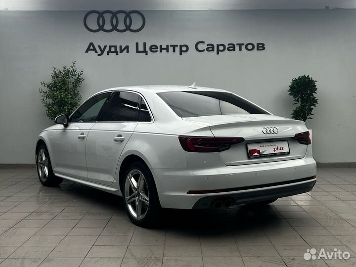 Audi A4 2.0 AMT, 2018, 52 845 км