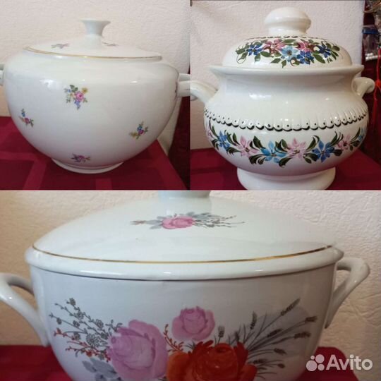 Супница, горшочки