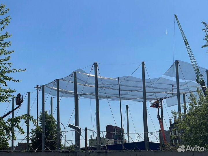 Защитная сетка от дронов и бпла