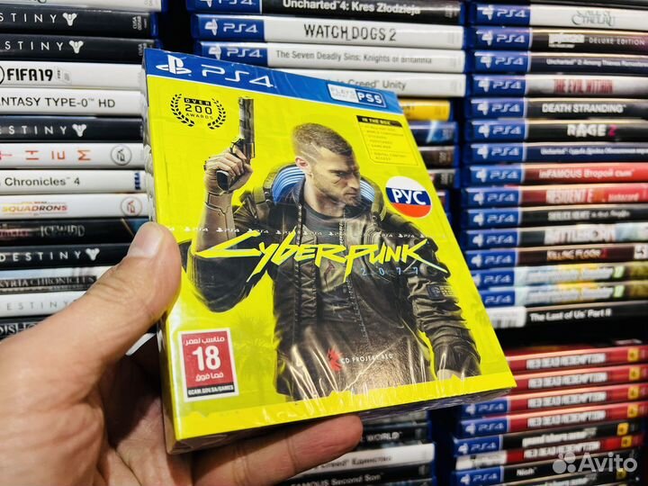 Cyberpunk 2077 ps4 /5 диск новый