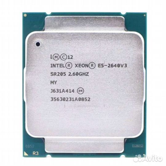 Процессор Intel Xeon E5 2640 V3, 2,6 ггц, 20 мб