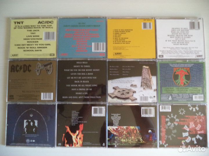 AC/DC, Black Sabbath на CD