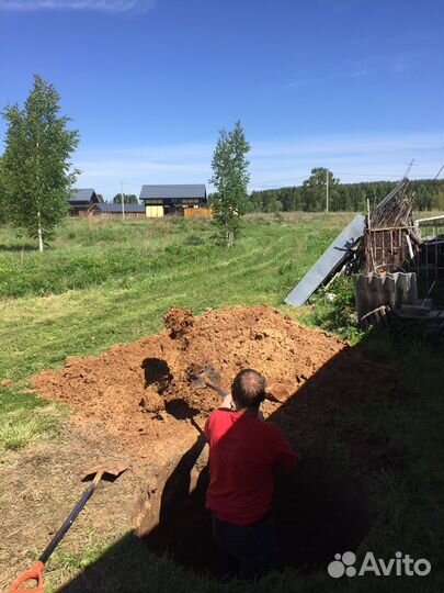 Канализация - септик - выгребная яма