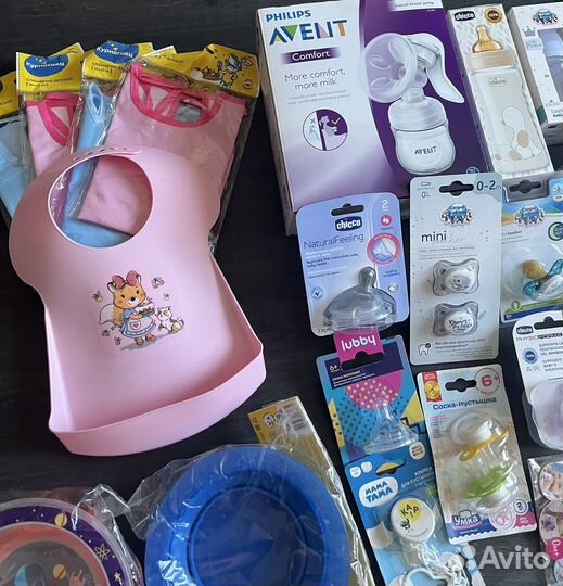 Молокоотсос Avent соски грелка Chicco happy baby