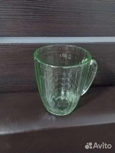 Кружка пивная СССР цветное стекло