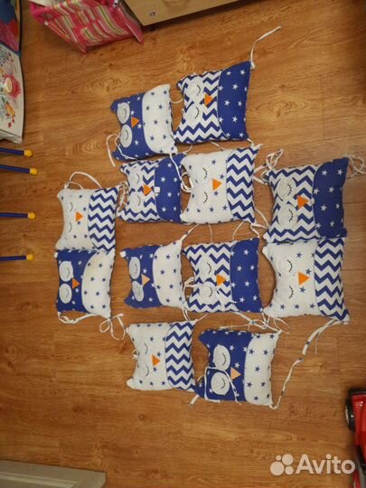 Бортики в кроватку