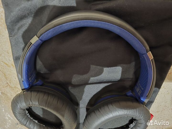 Блютуз наушники sony MDR-ZX770 BT синий