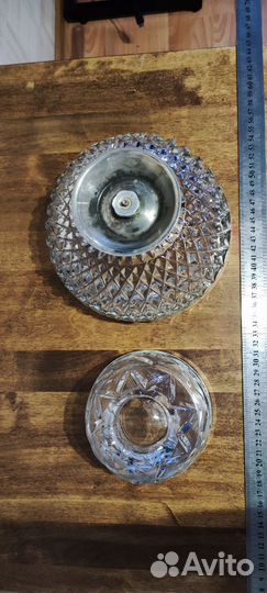 Салатник хрустальный СССР