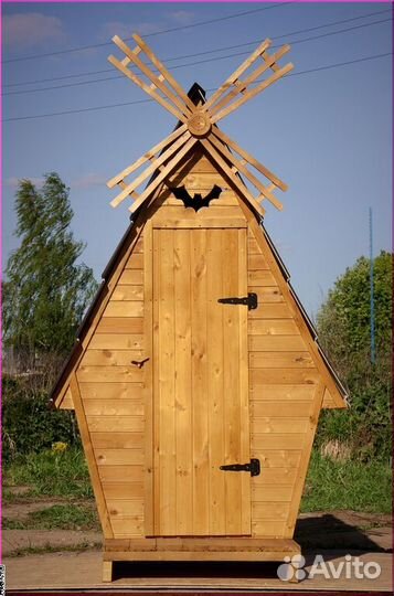 Дачный туалет с установкой ELE1000