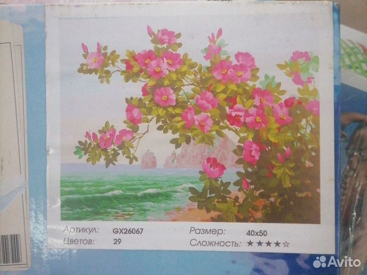 Картина по номерам новая