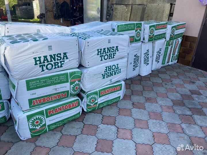 Торф Peat Moss Plantobalt HansaTorf LatAgro