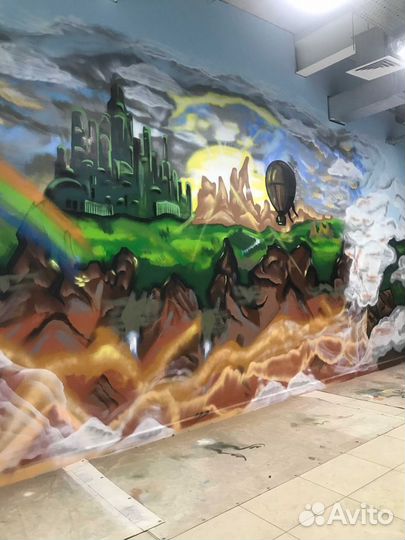 Художественная роспись помещений