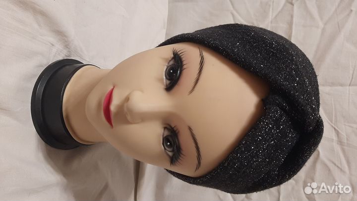 Повязка на голову вязаная