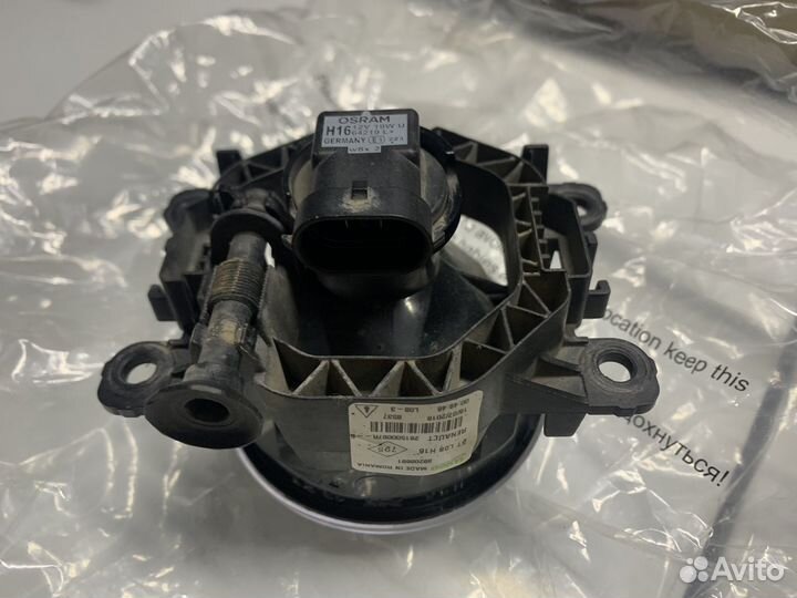 Фара противотуманная Renault 261500097R