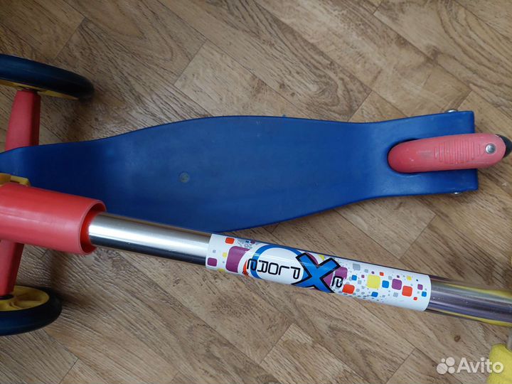 Самокат трехколесный explore